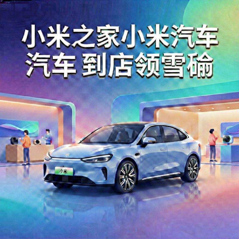小米之家小米汽车到店领雪糕-吾爱资源库